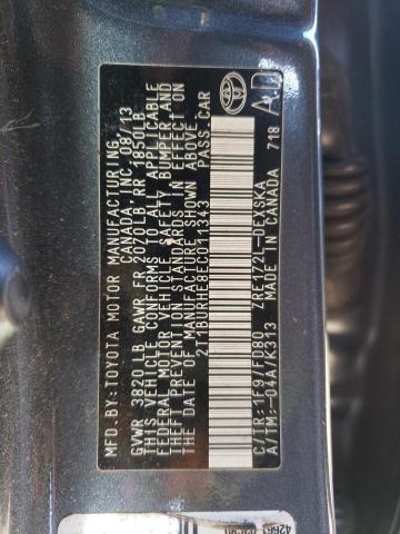 TOYOTA COROLLA L 2014