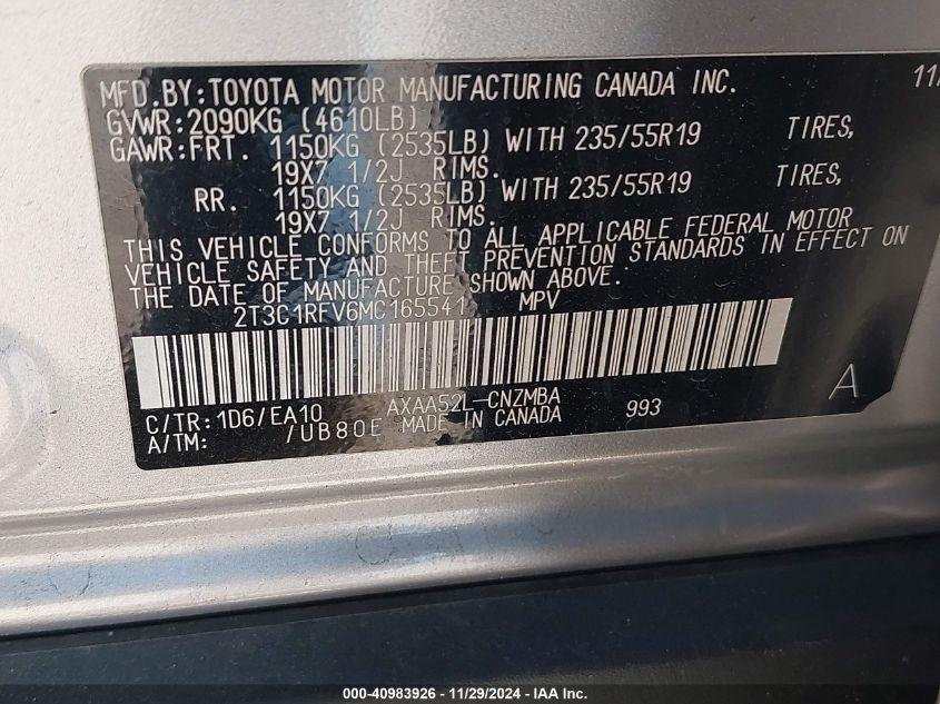 TOYOTA RAV4 XLE PREMIUM 2021