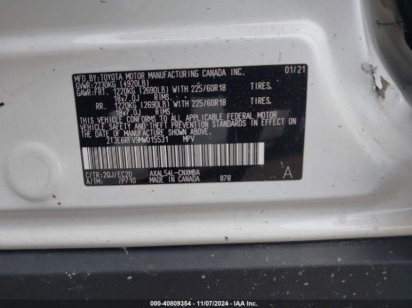 TOYOTA RAV4 HYBRID XSE 2021