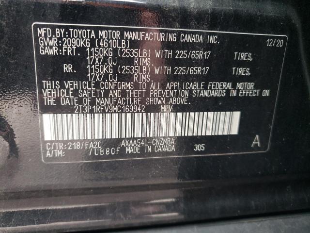 TOYOTA RAV4 XLE 2021