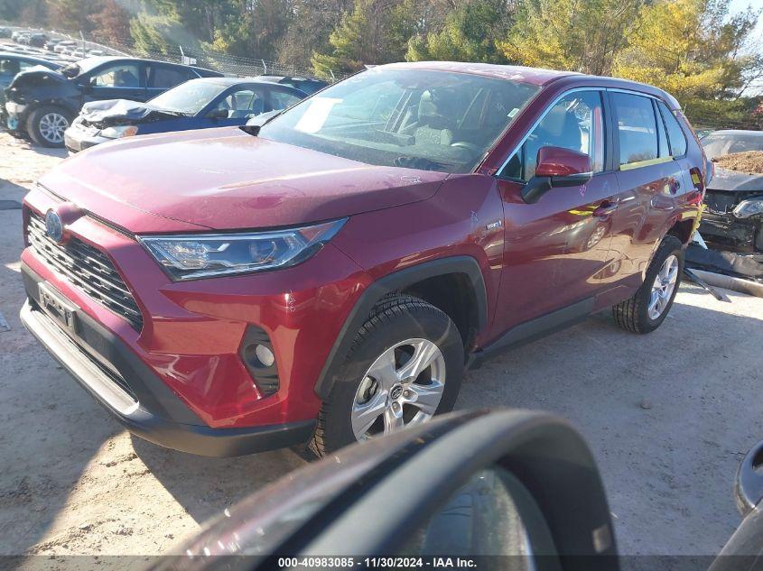 TOYOTA RAV4 HYBRID XLE 2021