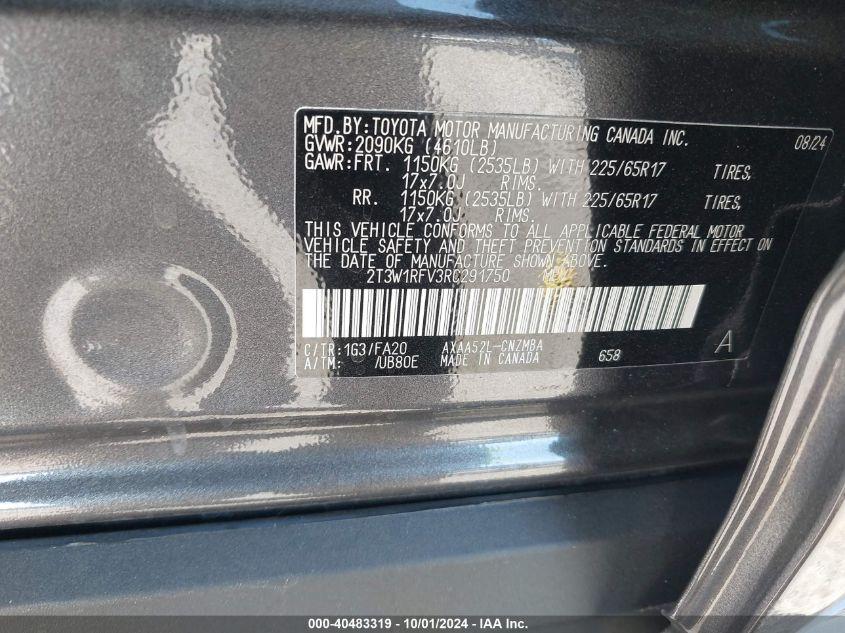 TOYOTA RAV4 XLE 2024