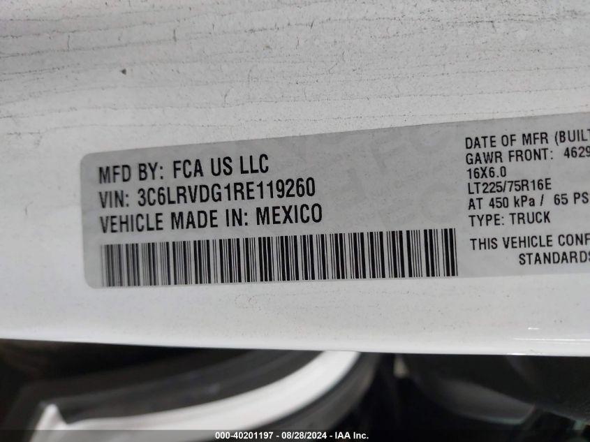 RAM PROMASTER 2500 SLT HIGH ROOF 159 WB 2024