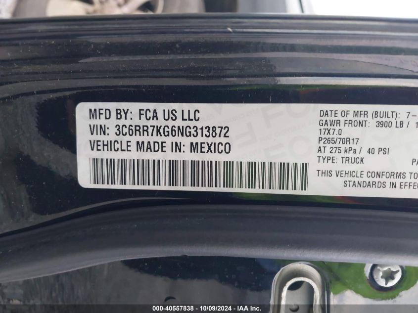 RAM 1500 CLASSIC TRADESMAN  4X4 5'7 BOX 2022