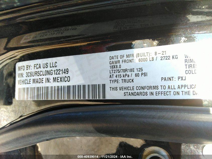 RAM 2500 TRADESMAN  4X4 6'4 BOX 2022