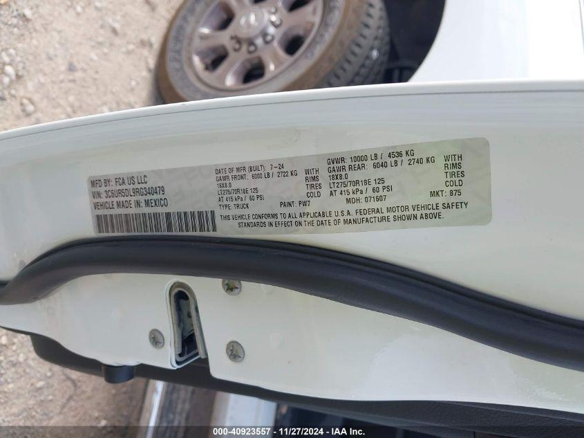 RAM 2500 BIG HORN  4X4 6'4 BOX 2024