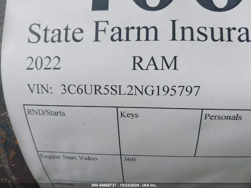 RAM 2500 LIMITED  4X4 6'4 BOX 2022