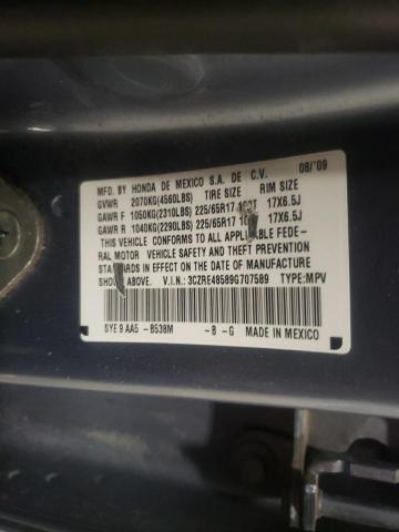 HONDA CRV CR-V EX 2009