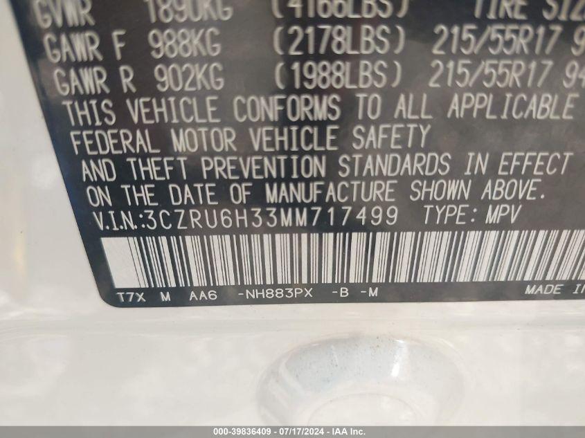 HONDA HR-V AWD LX 2021