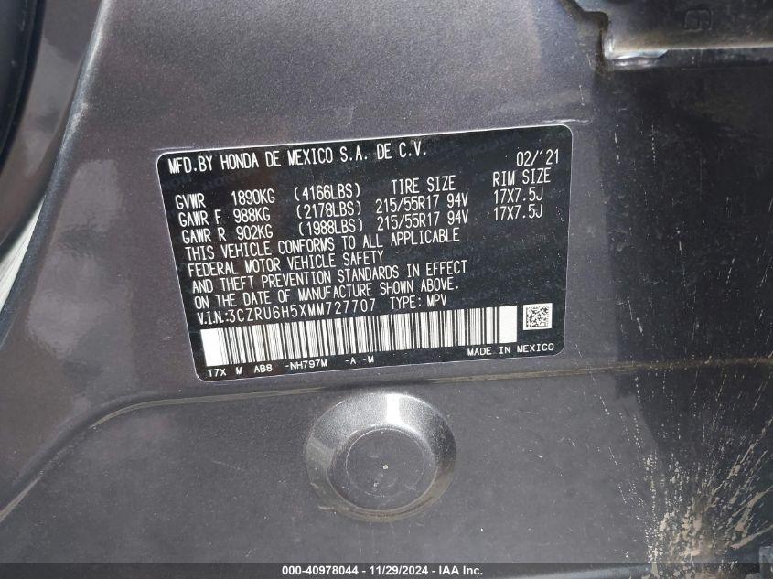 HONDA HR-V AWD EX 2021