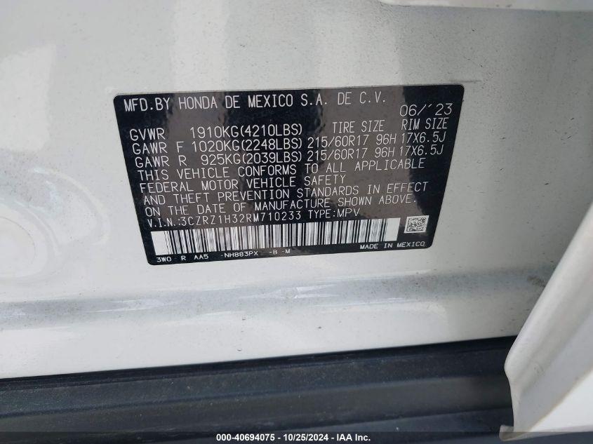 HONDA HR-V 2WD LX 2024