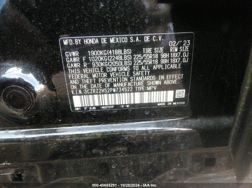 HONDA HR-V AWD SPORT 2023