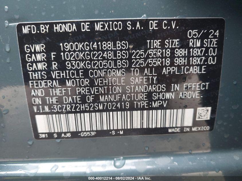 HONDA HR-V AWD SPORT 2025