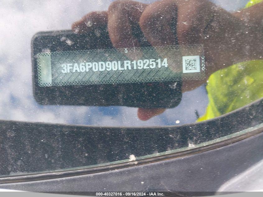 FORD FUSION TITANIUM 2020