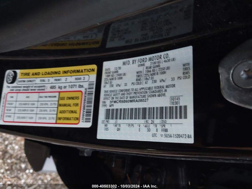 FORD BRONCO SPORT BIG BEND 2021