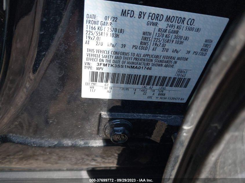 FORD MUSTANG MACH-E PREMIUM 2022