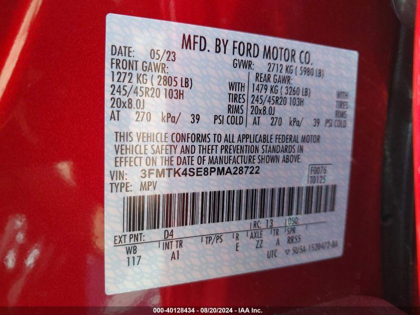 FORD MUSTANG MACH-E GT 2023