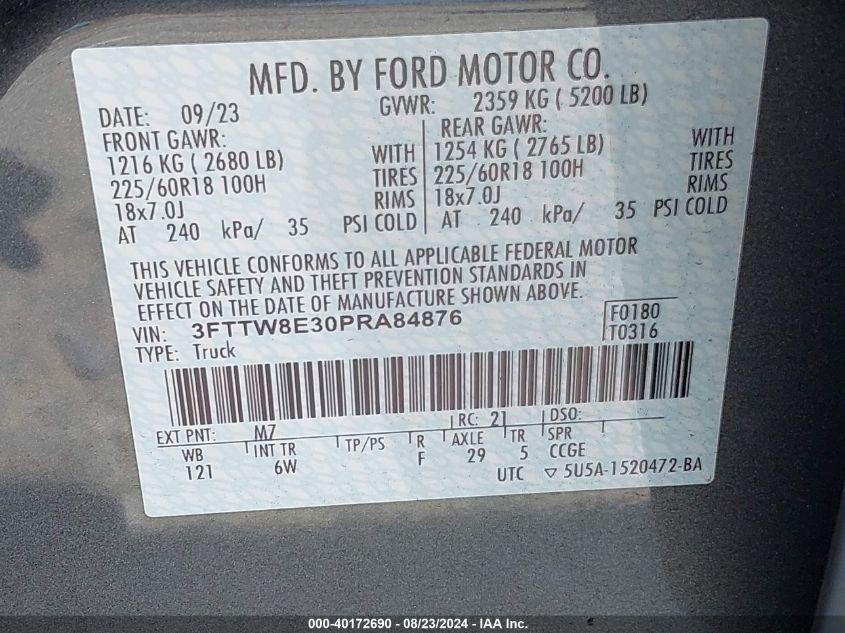 FORD MAVERICK LARIAT 2023