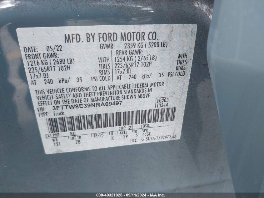 FORD MAVERICK XLT 2022