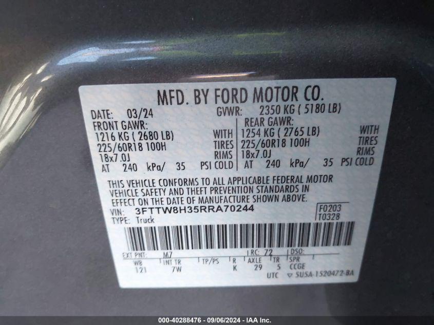 FORD MAVERICK XLT 2024