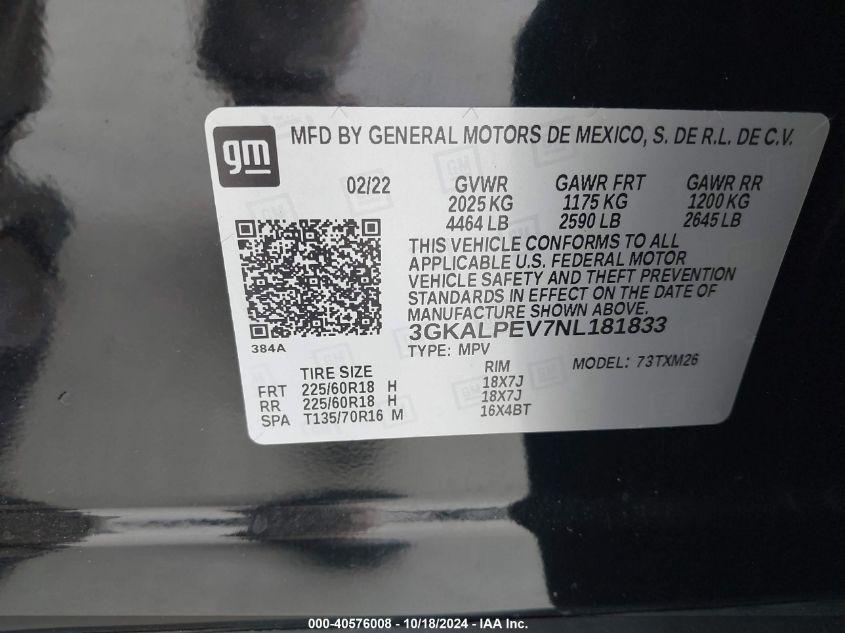 GMC TERRAIN FWD SLT 2022