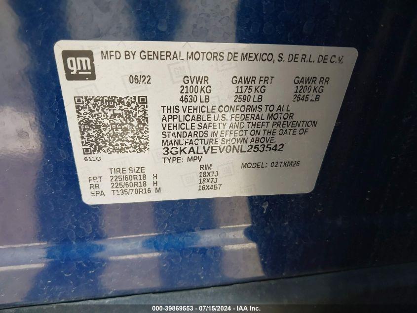 GMC TERRAIN AWD SLT 2022