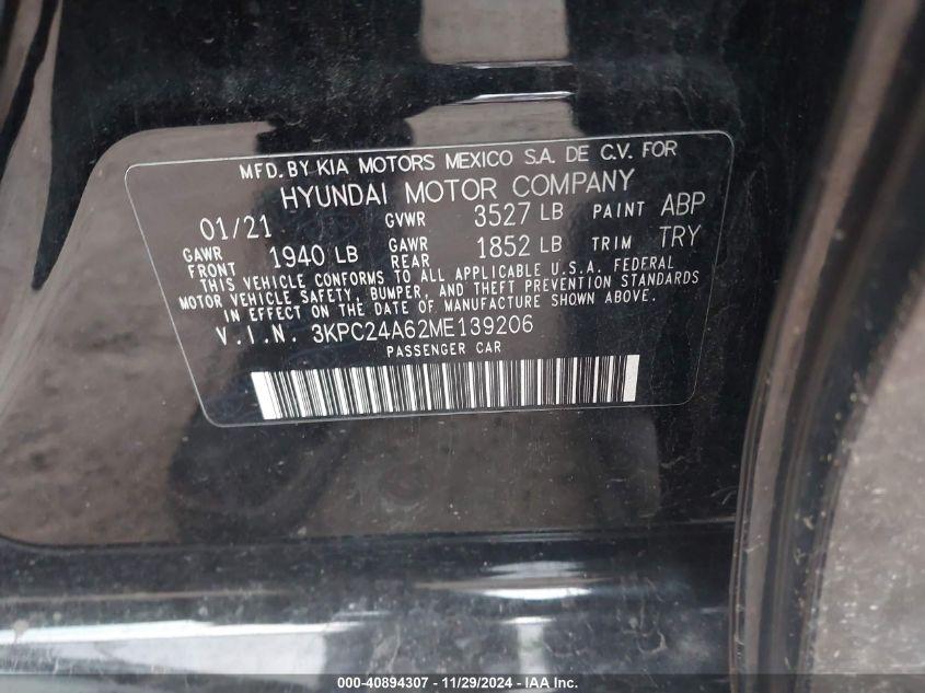 HYUNDAI ACCENT SE 2021