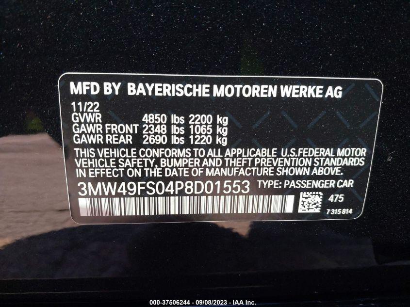 BMW 3 SERIES M340I 2023