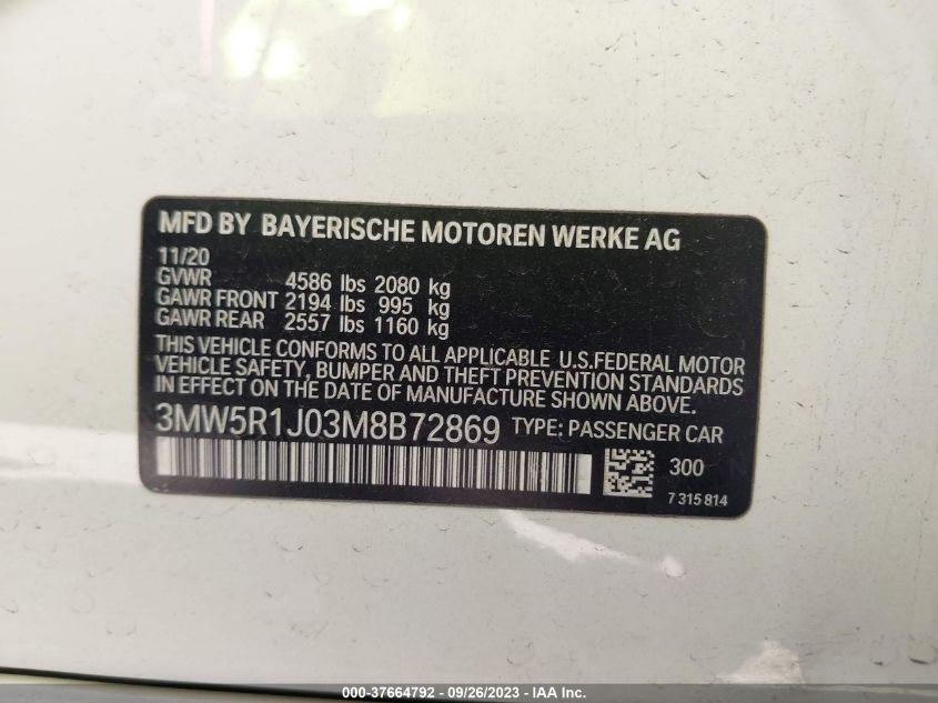 BMW 3 SERIES 330I 2021