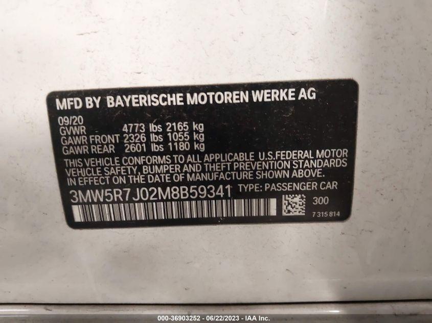 BMW 3 SERIES 330I XDRIVE 2021