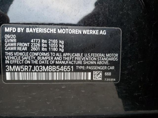 BMW 3 SERIES 330XI 2021