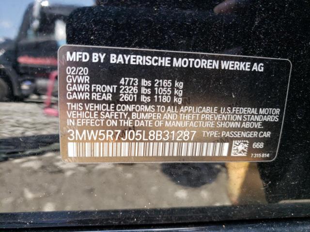 BMW 3 SERIES 330XI 2020