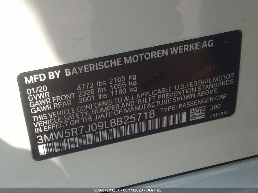 BMW 3 SERIES 330I XDRIVE 2020