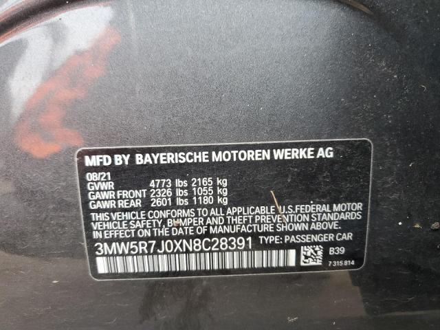 BMW 3 SERIES 330XI 2022