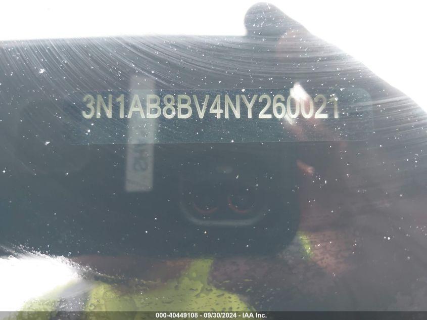 NISSAN SENTRA S XTRONIC CVT 2022