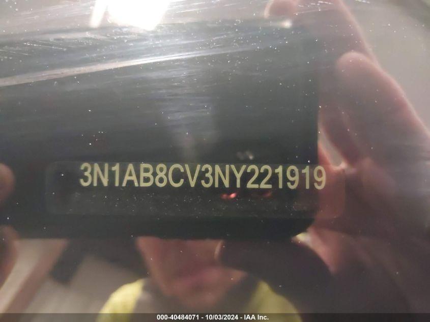 NISSAN SENTRA SV XTRONIC CVT 2022