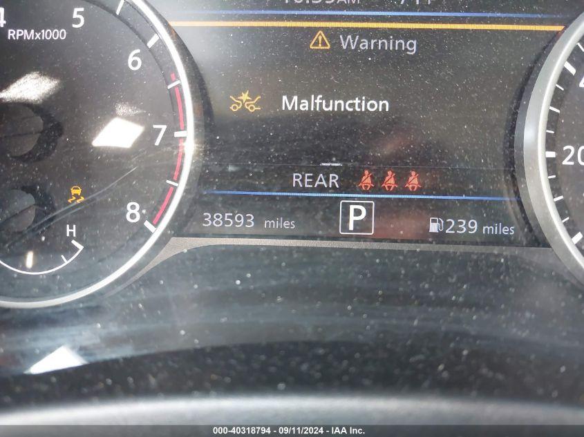 NISSAN SENTRA SV XTRONIC CVT 2022