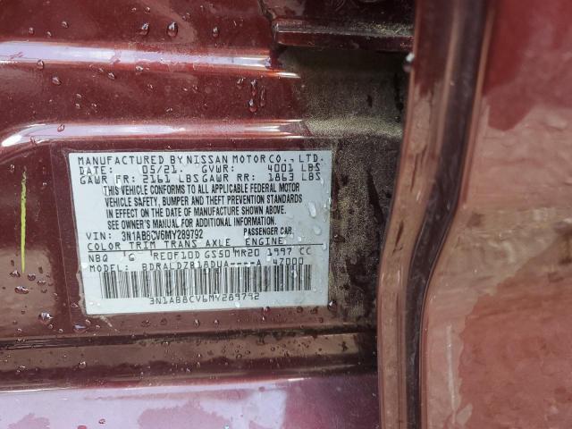 NISSAN SENTRA SV 2021