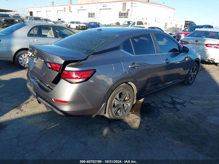 NISSAN SENTRA SV XTRONIC CVT 2022