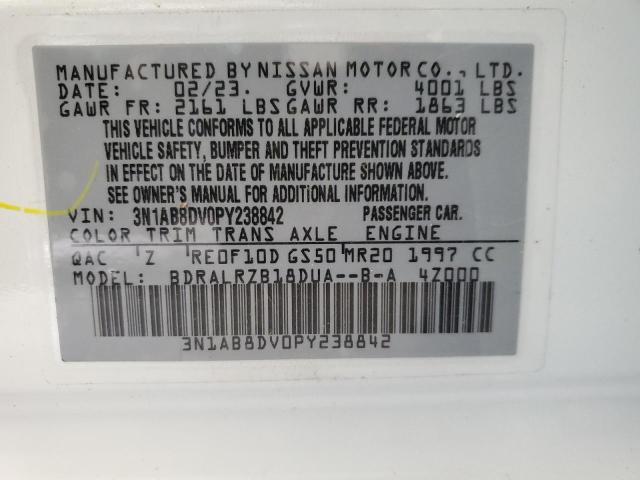 NISSAN SENTRA SR 2023