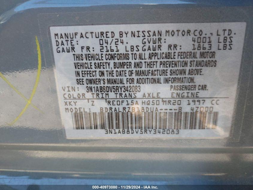 NISSAN SENTRA SR XTRONIC CVT 2024