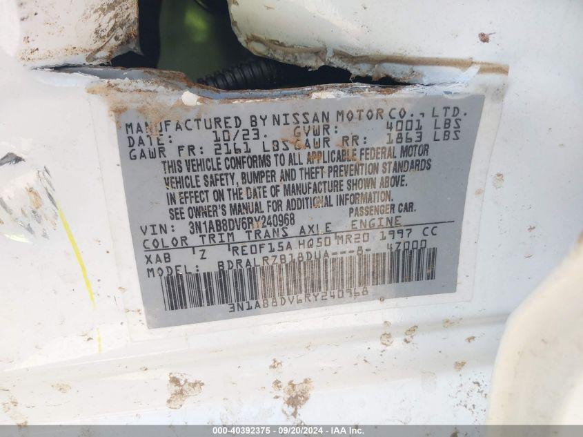 NISSAN SENTRA SR XTRONIC CVT 2024