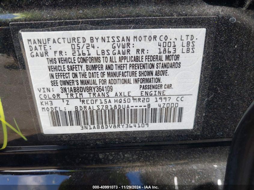 NISSAN SENTRA SR XTRONIC CVT 2024
