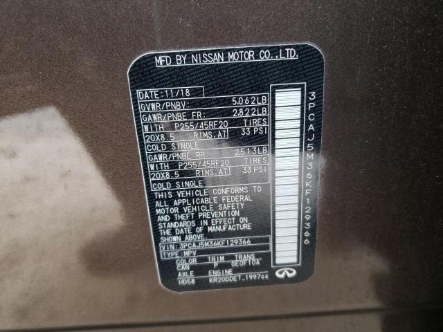 INFINITI QX50 ESSEN 2019