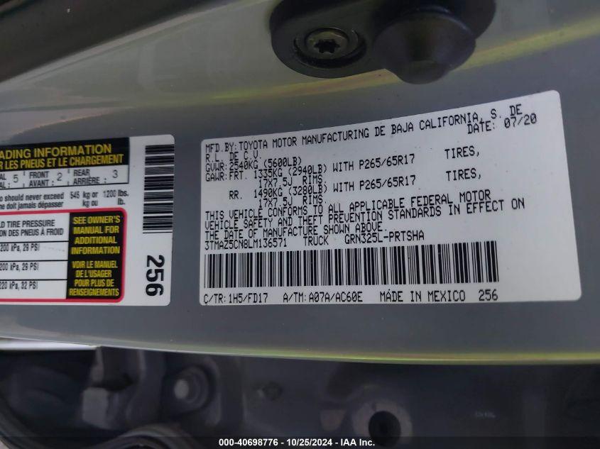 TOYOTA TACOMA TRD SPORT 2020