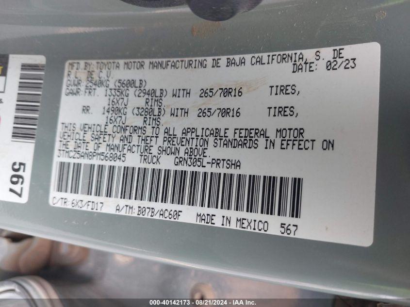 TOYOTA TACOMA TRD OFF ROAD 2023