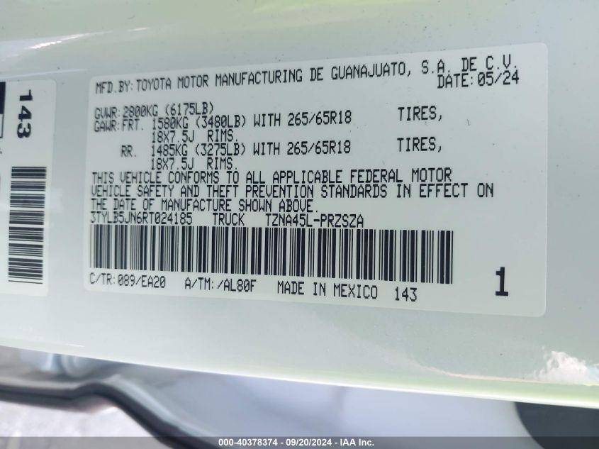 TOYOTA TACOMA TRD SPORT 2024