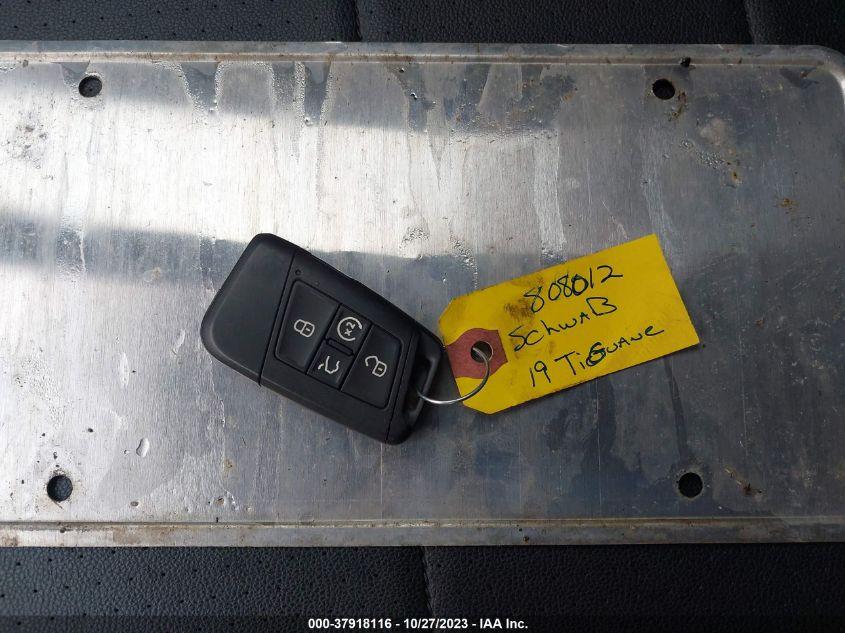 VOLKSWAGEN TIGUAN 2.0T SEL/2.0T SEL R-LINE/2.0T SEL R-LINE BLACK/2.0T SE 2019