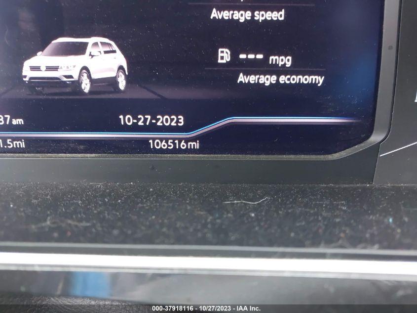 VOLKSWAGEN TIGUAN 2.0T SEL/2.0T SEL R-LINE/2.0T SEL R-LINE BLACK/2.0T SE 2019