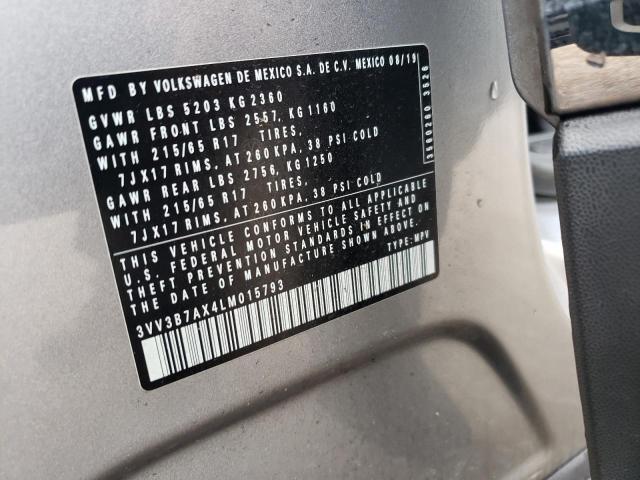 VOLKSWAGEN TIGUAN SE 2020